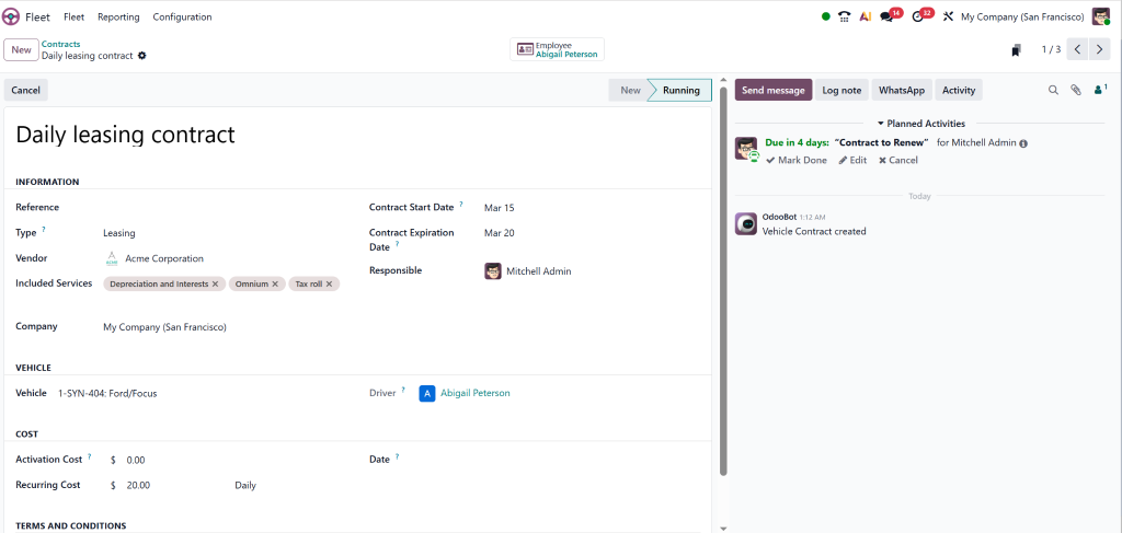 Pricing and Contracts
