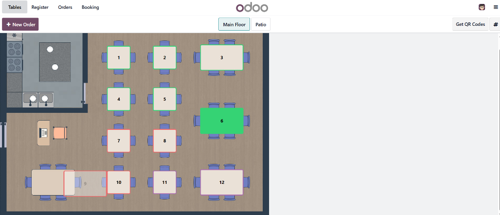 Restaurant Table Management and Reservations