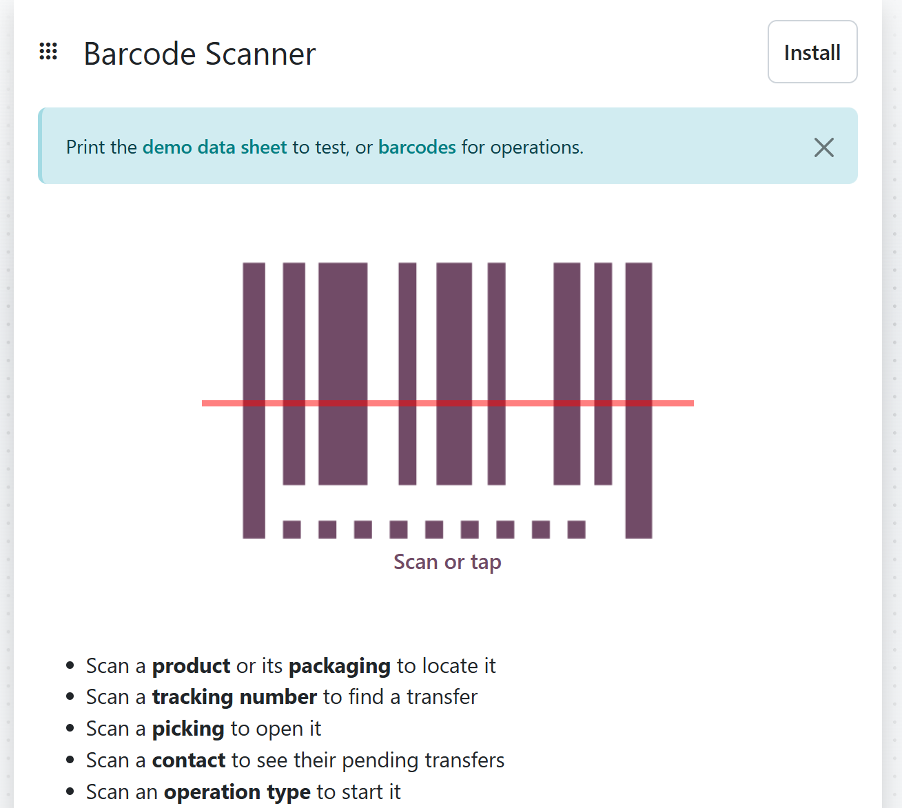 Barcode Operations