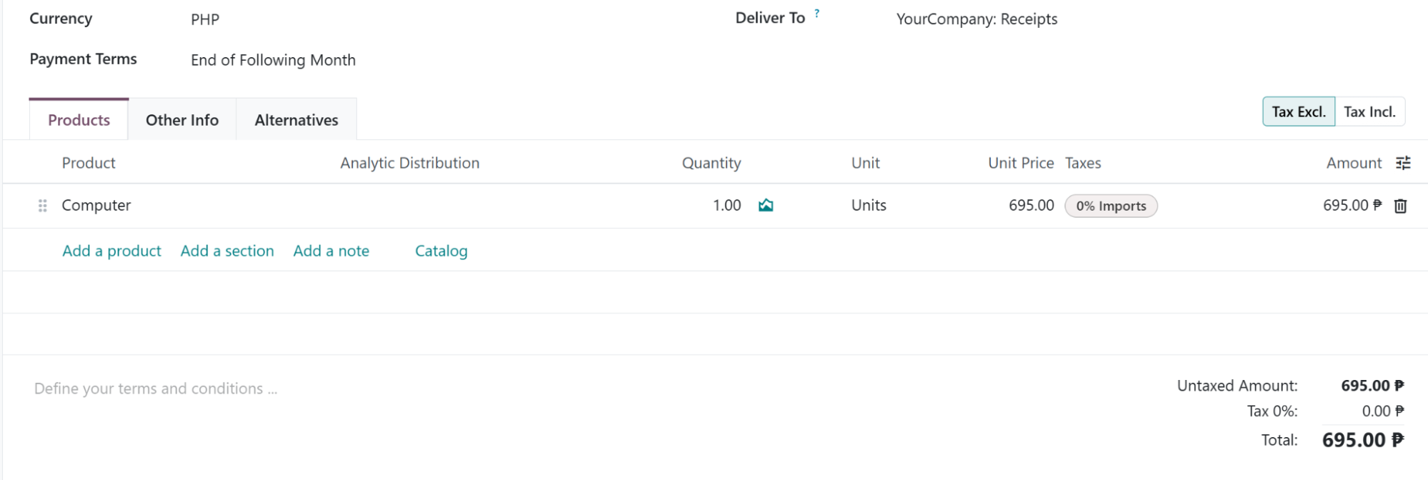 Customer Price Lists